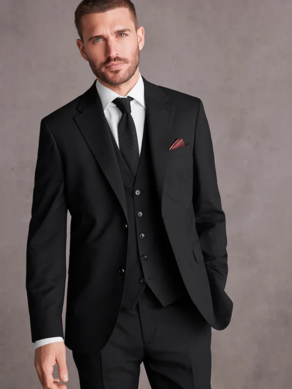Men's Classic Black Blazer